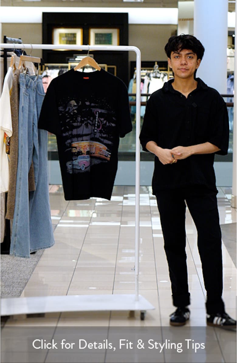 Diamond Oversize Graphic T-Shirt, sales video thumbnail