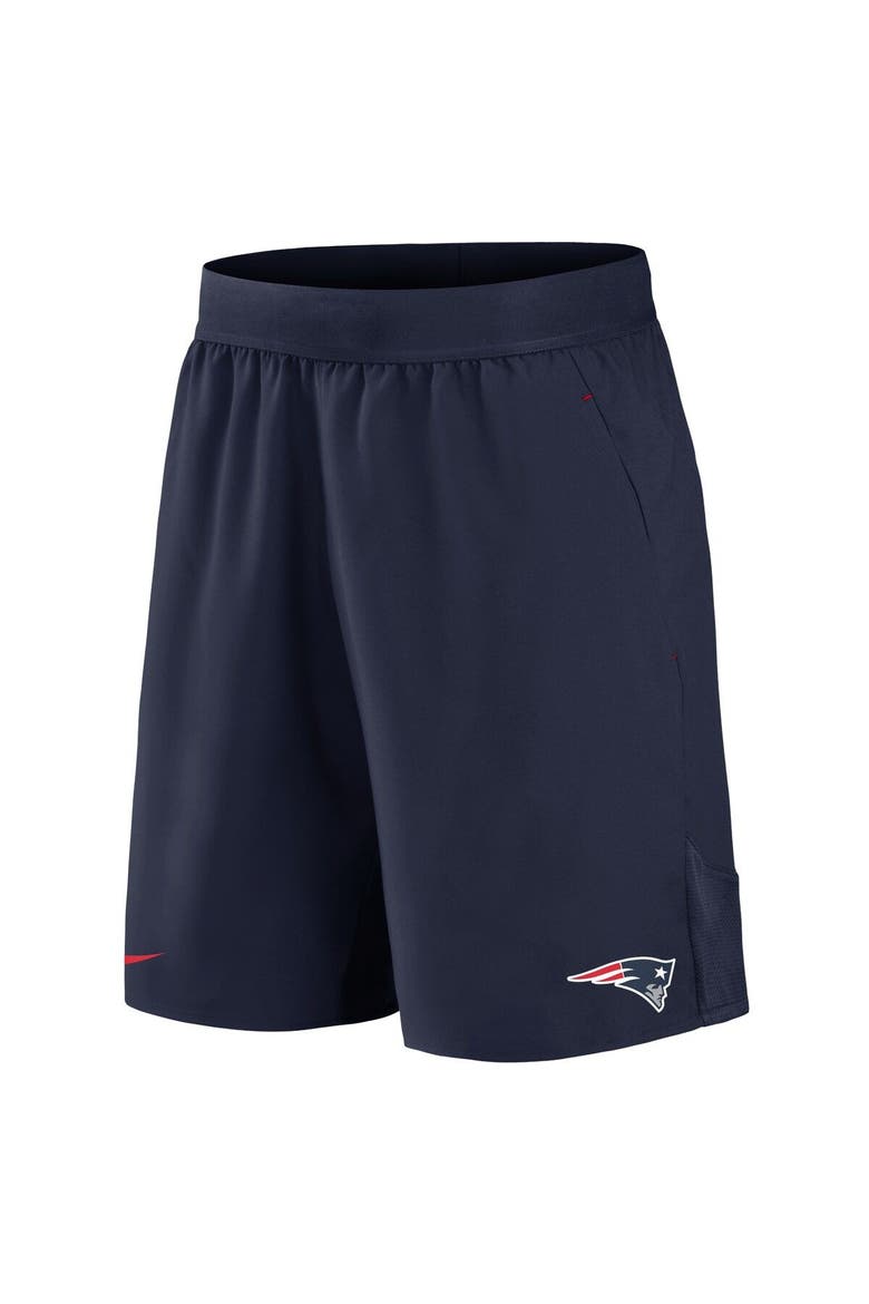 Men's Nike Navy New England Patriots Stretch Woven Shorts, Alternate, color, Navy