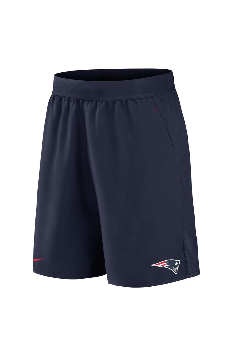 Nike Men's Nike Navy New England Patriots Stretch Woven Shorts, Alternate, color, Navy