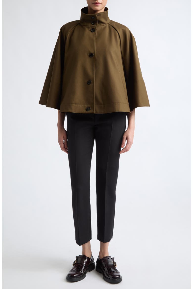 Macino Stretch Wool Trousers, Alternate, color, BLACK