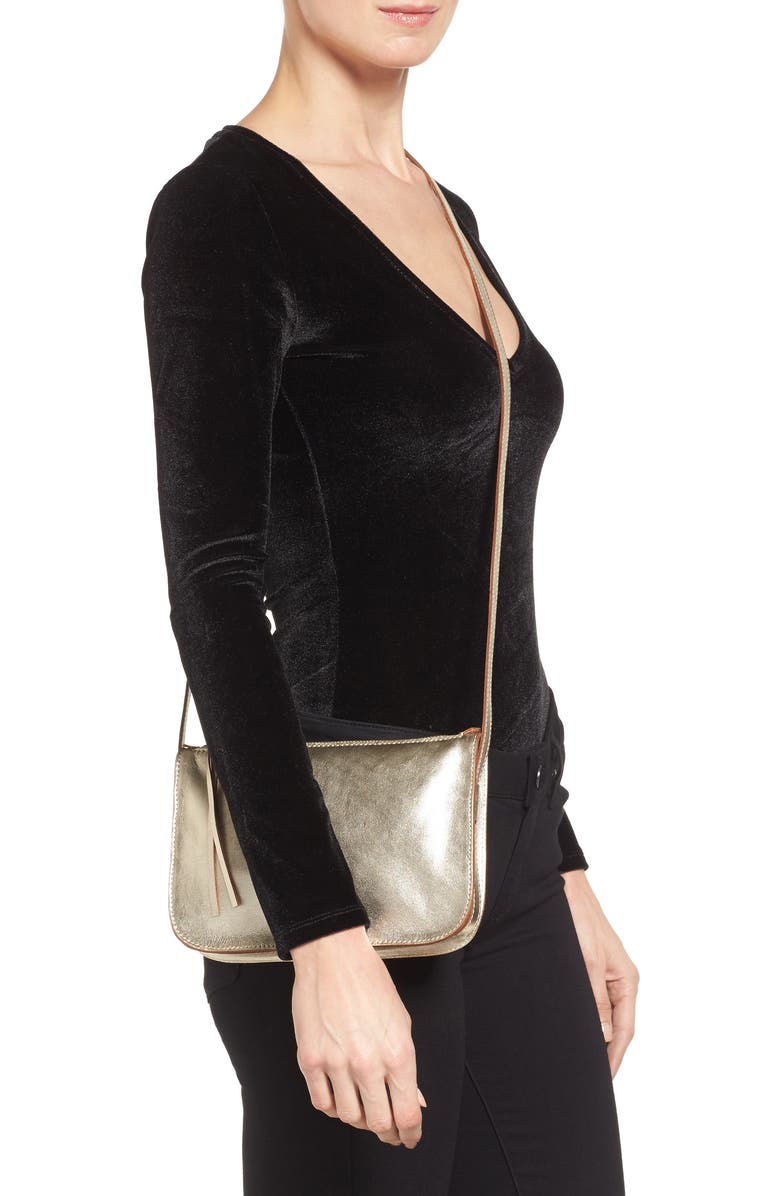 Madewell Leather Crossbody Bag, Alternate, color,