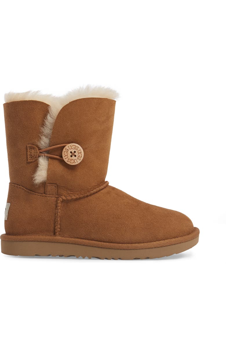 UGG<sup>®</sup> Bailey Button II Water Resistant Genuine Shearling Boot, Alternate, color,