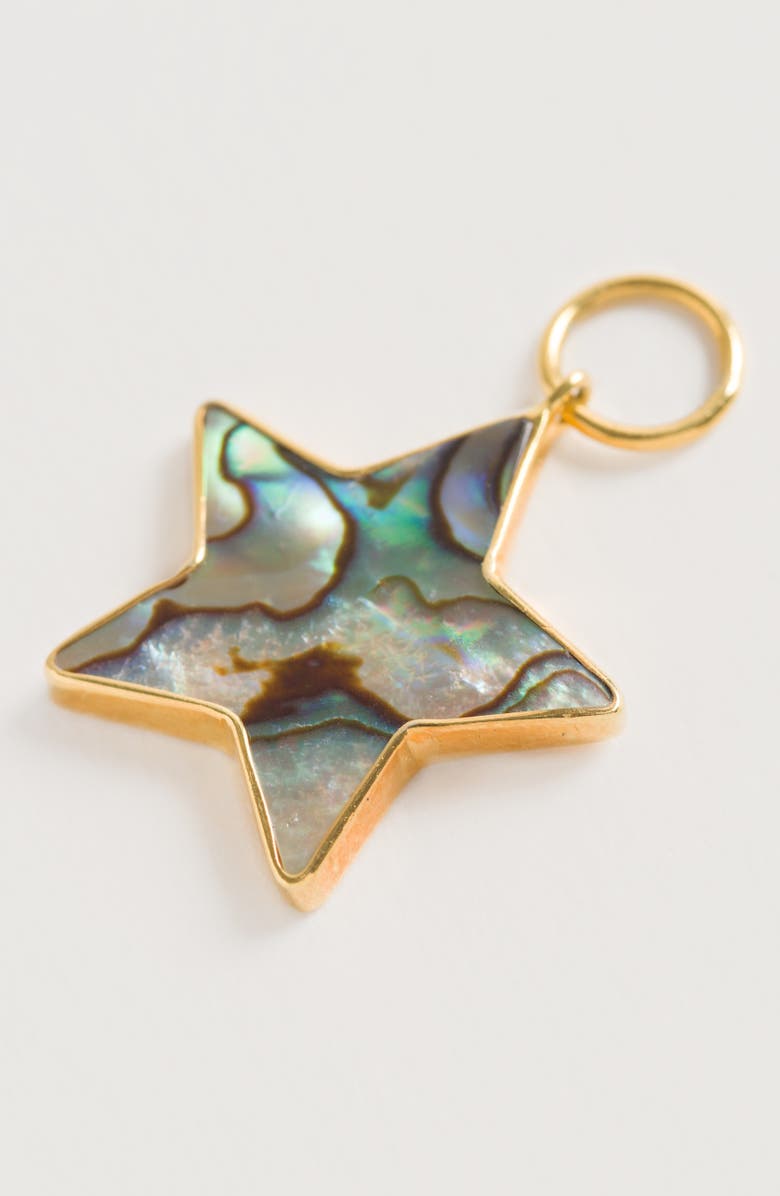 Freya Rose Star Paua Pendant, Alternate, color, Star
