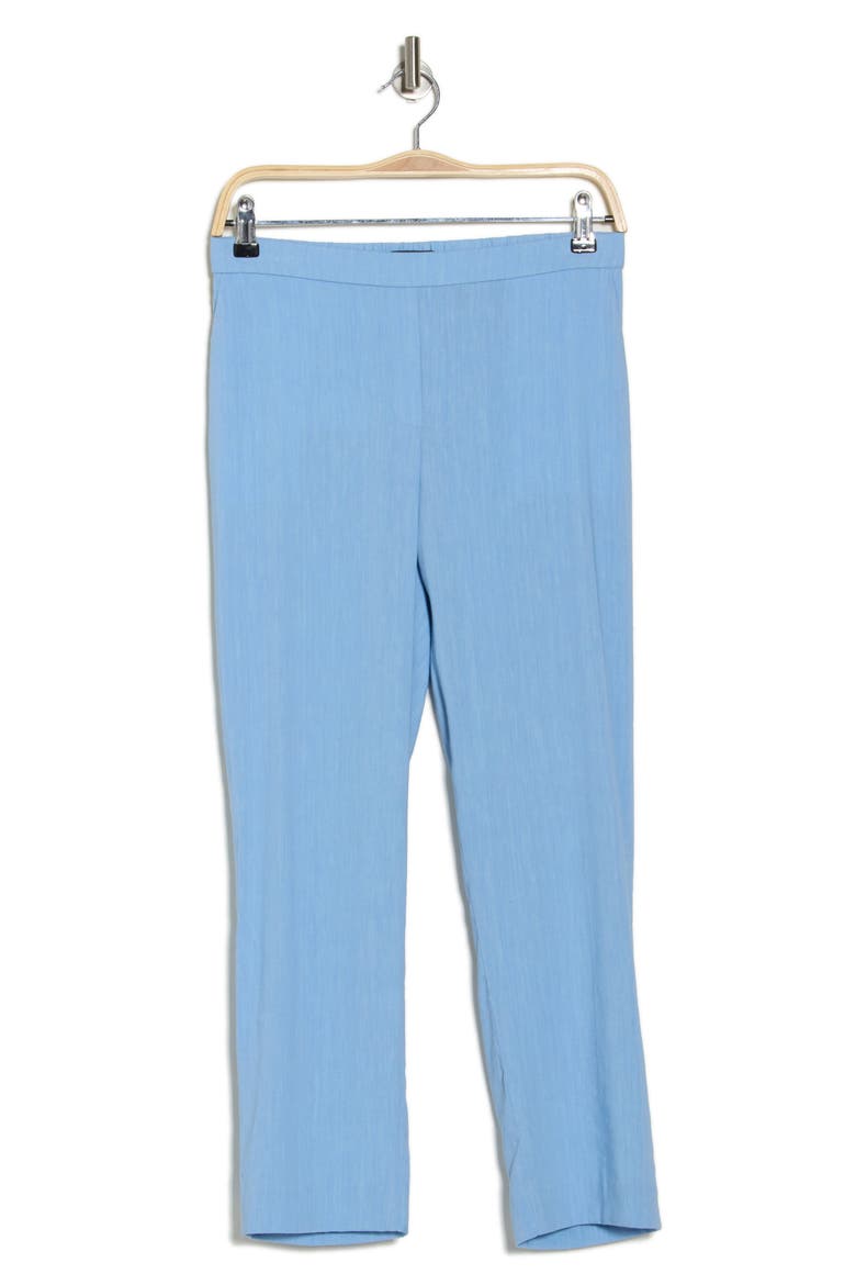 Treeca Stretch Linen Blend Pants, Alternate, color, BAY BLUE