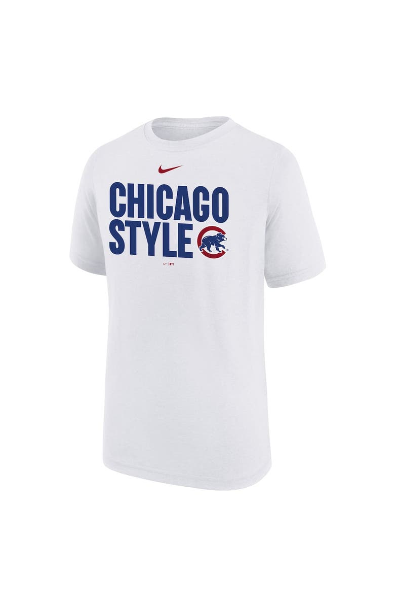 Nike Youth Nike  White Chicago Cubs Local Legend T-Shirt, Alternate, color, 