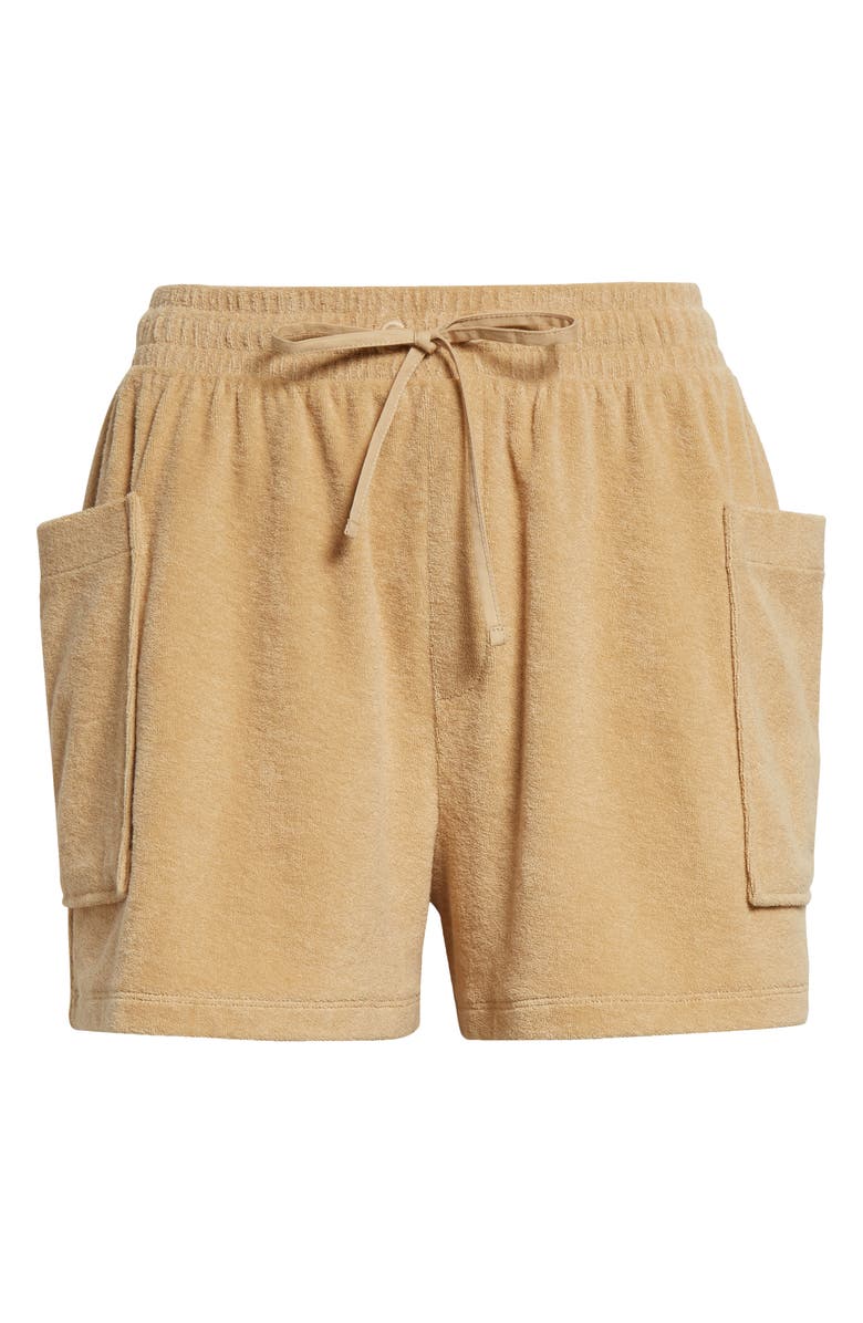 ATM Anthony Thomas Melillo Terry Cloth Drawstring Shorts, Alternate, color, 