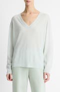 Vince Cashmere & Silk V-Neck Sweater