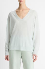 Vince Cashmere & Silk V-Neck Sweater