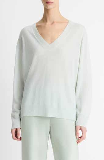 Vince Cashmere & Silk V-Neck Sweater