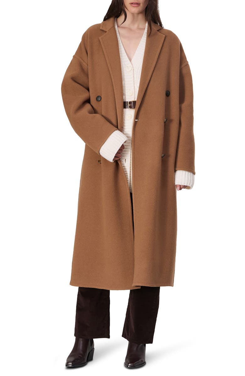rag & bone Thea Wool Blend Coat, Main, color, Camel
