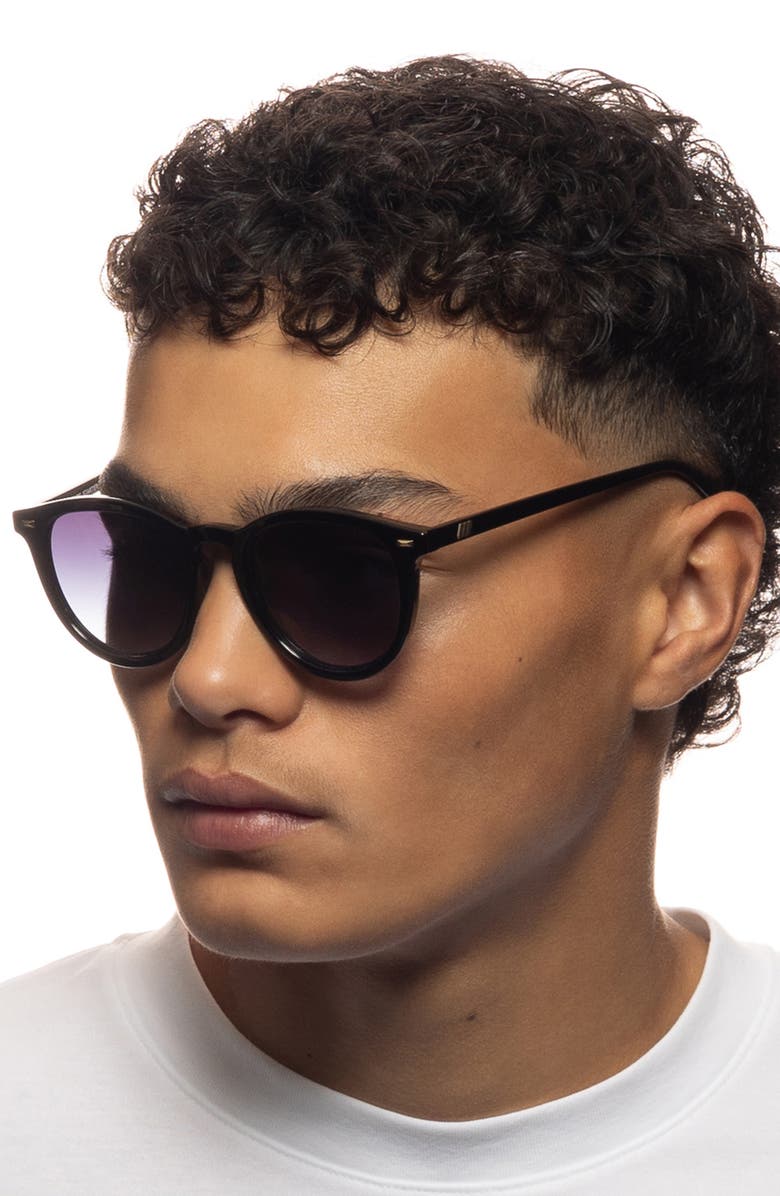 Le Specs Round Sunglasses, Alternate, color, 
