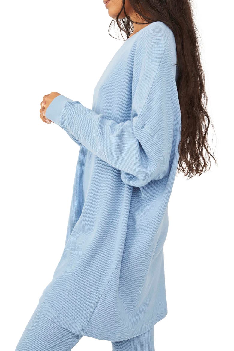 Early Night Cotton Thermal Top, Alternate, color, RAINY SEASON