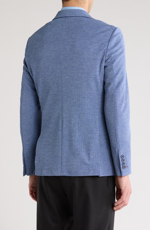 Tom Baine Performance Knit Sport Coat In Sky Blue