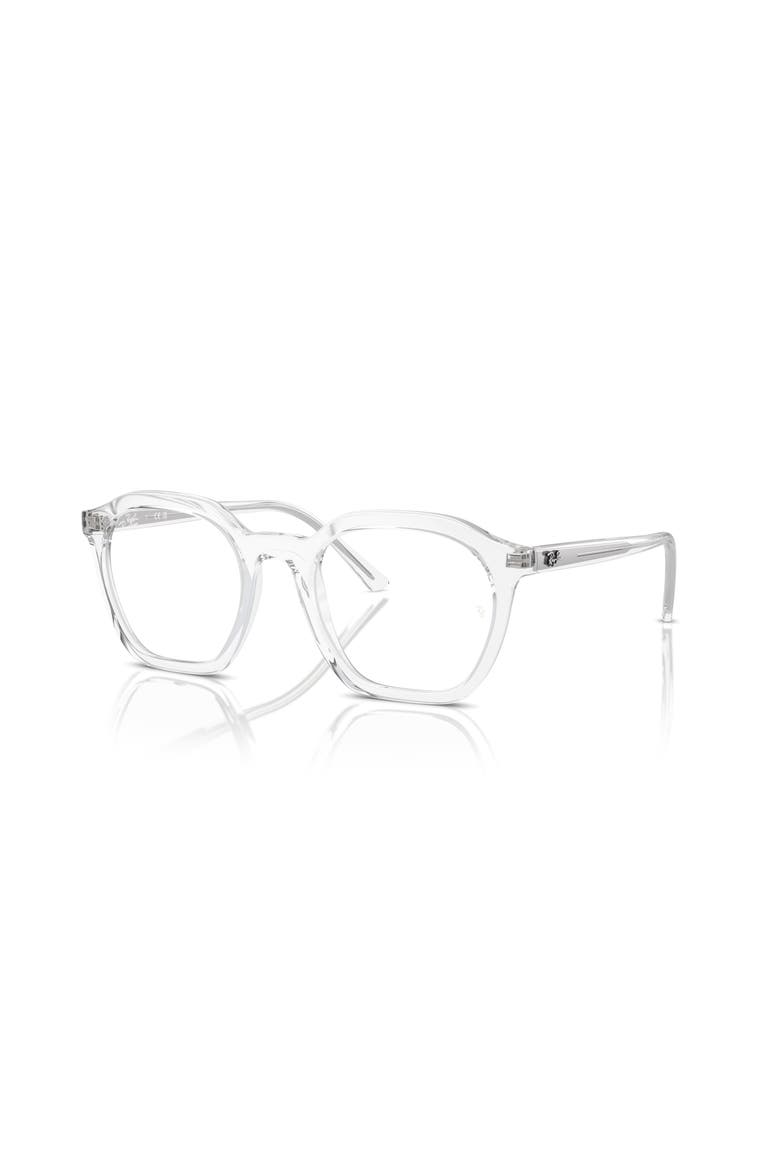 50mm Irregular optical glasses, Main, color, Transparent