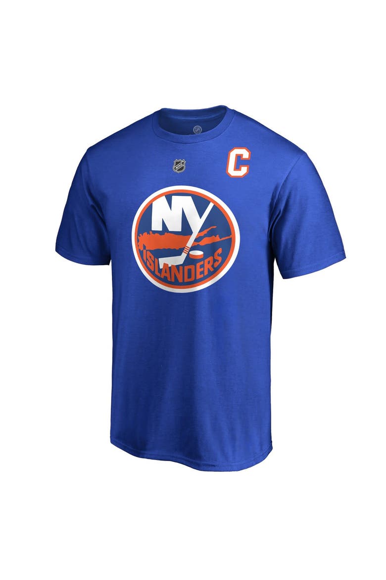 Men's Fanatics Branded Anders Lee Royal New York Islanders Name & Number T-Shirt, Alternate, color, Royal