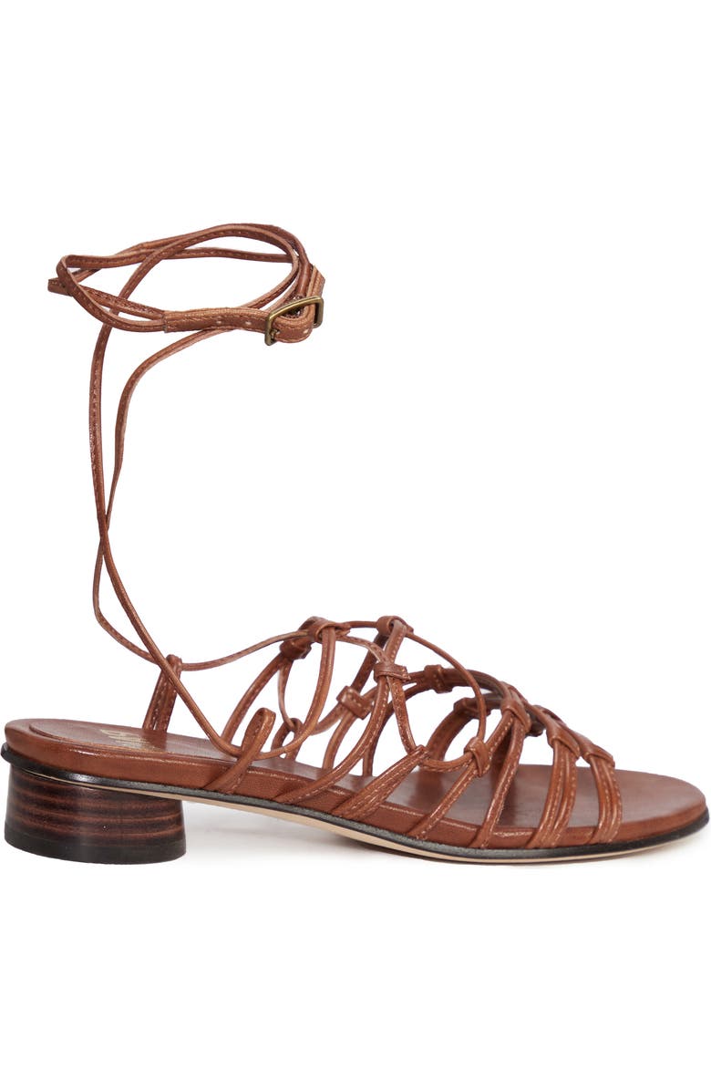 PAIGE Evan Ankle Tie Sandal, Alternate, color,