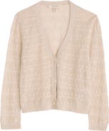 Seasalt Cornwall Sweet Day Pointelle Organic Cotton Cardigan