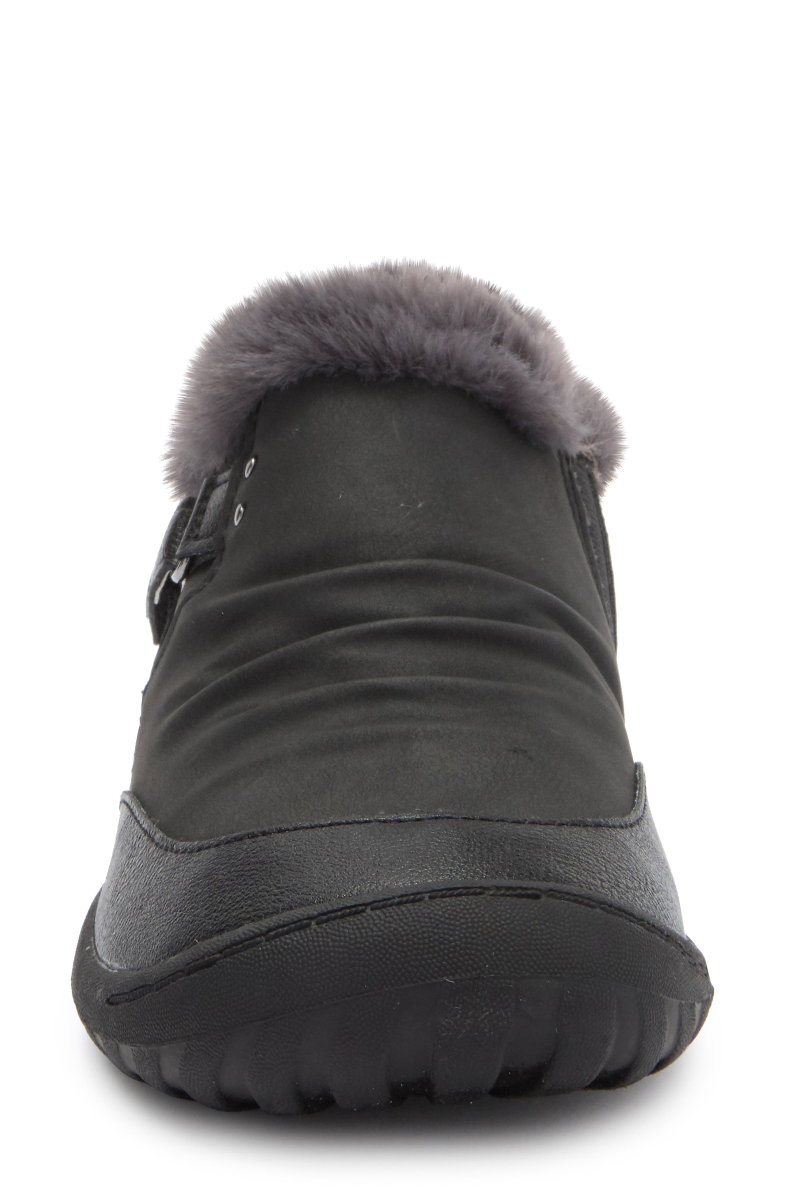 JBU Heather Faux Fur Lined Loafer, Alternate, color, 