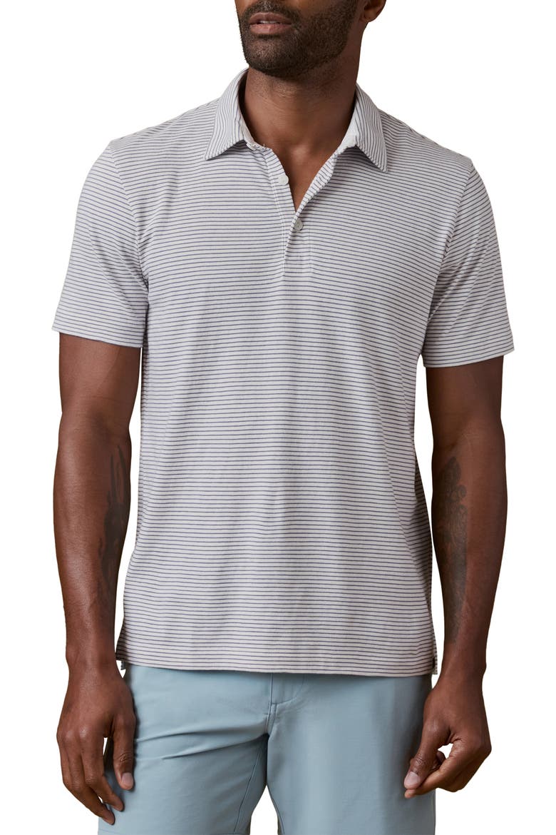 Sunwashed Polo, Main, color, COASTAL GLACIER STRIPE