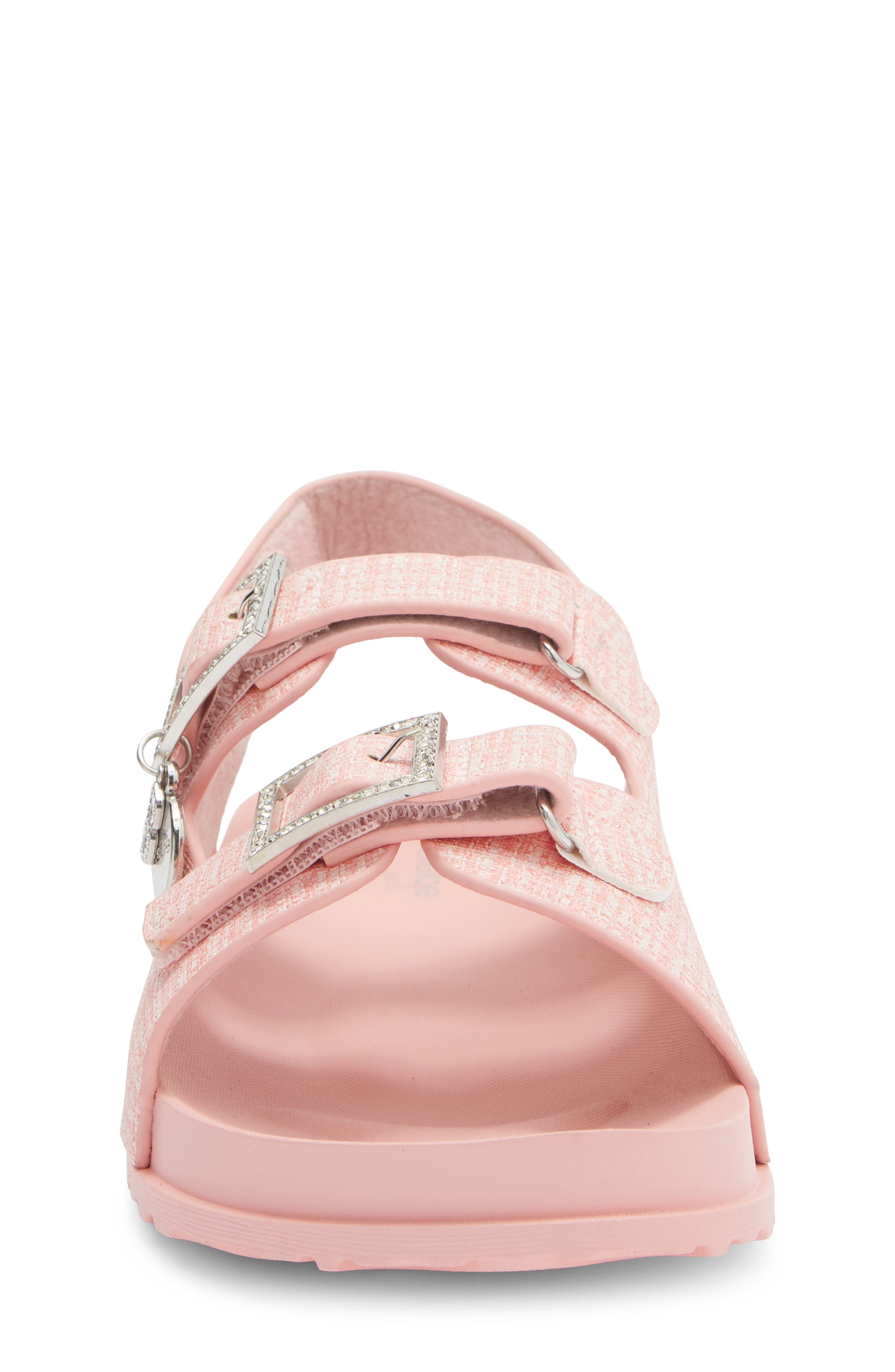 bebe Kids' Charm Slide Sandal, Alternate, color, Pink