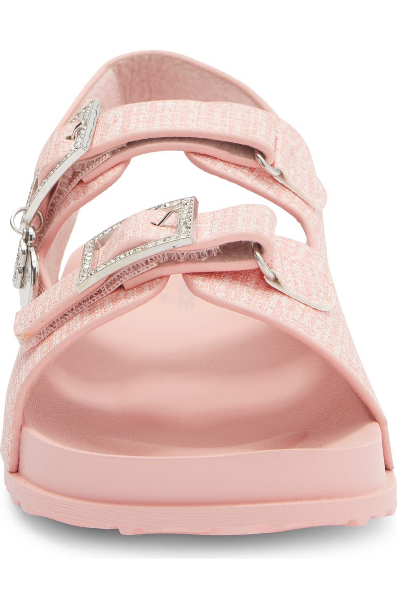 bebe Kids' Charm Slide Sandal, Alternate, color, Pink