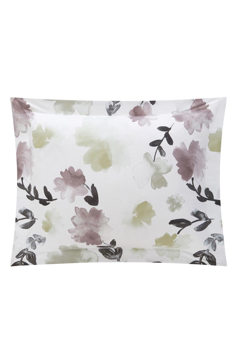 CHIC Devon Painted Watercolor Floral 3-Piece Comforter Set - Twin Size, Alternate, color, 