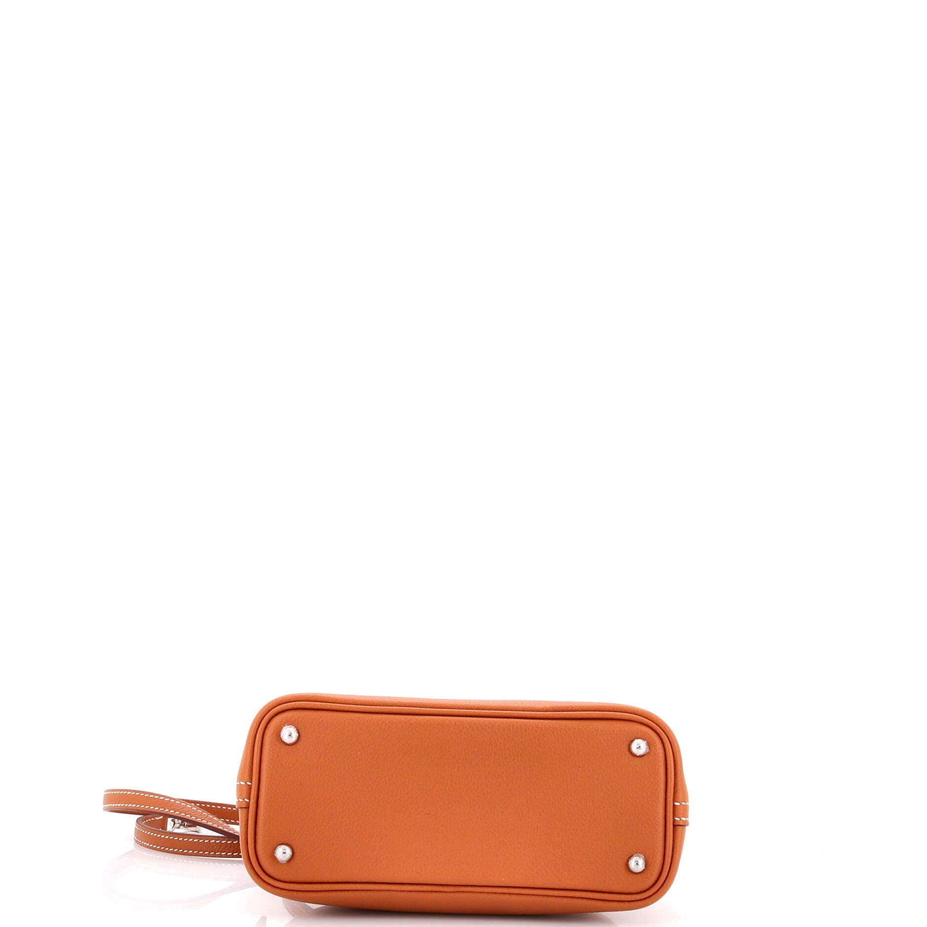 Pre-Owned Hermes Bolide 1923 Bag Evercolor Mini, Alternate, color, Gold