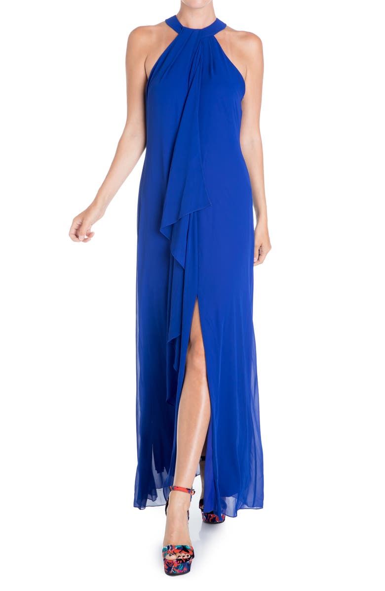 MEGHAN LA Aphrodite Maxi Dress, Main, color, Royal