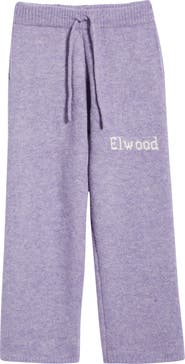 Elwood Intarsia Logo Baggy Sweatpants