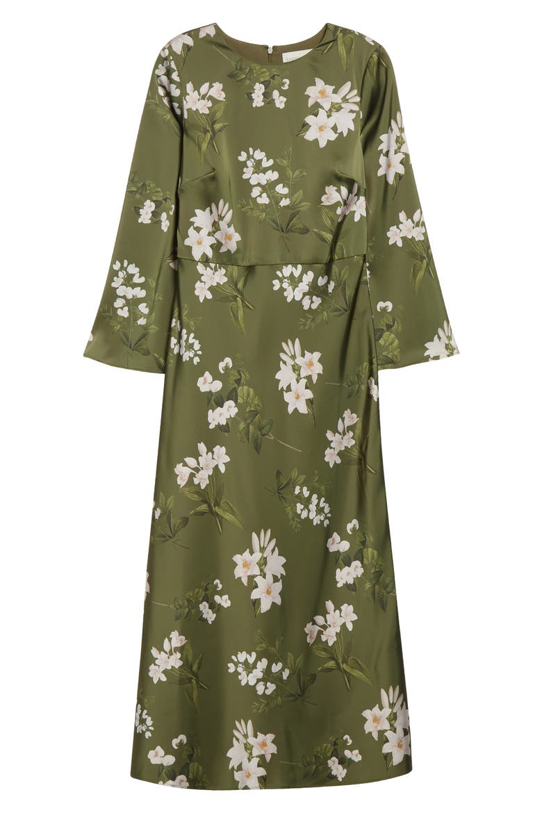 tyra taffeta midi dress Vestido Midi Tyra Taffeta - Vino