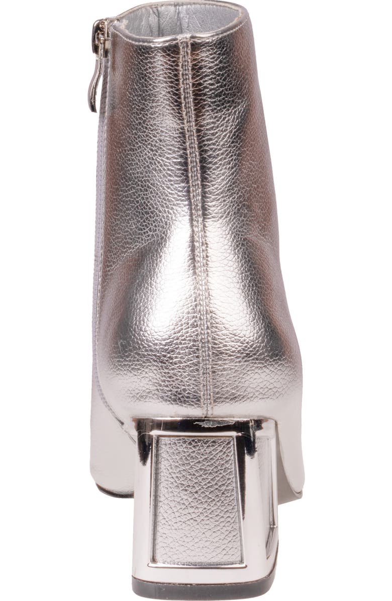 NINETY UNION Brooke Block Heel Boot, Alternate, color, Silver