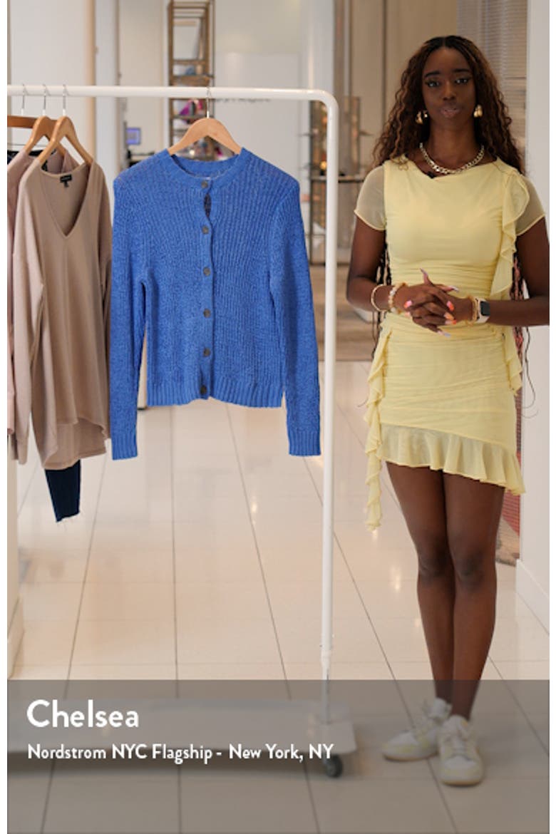 Openwork Knit Cardigan video