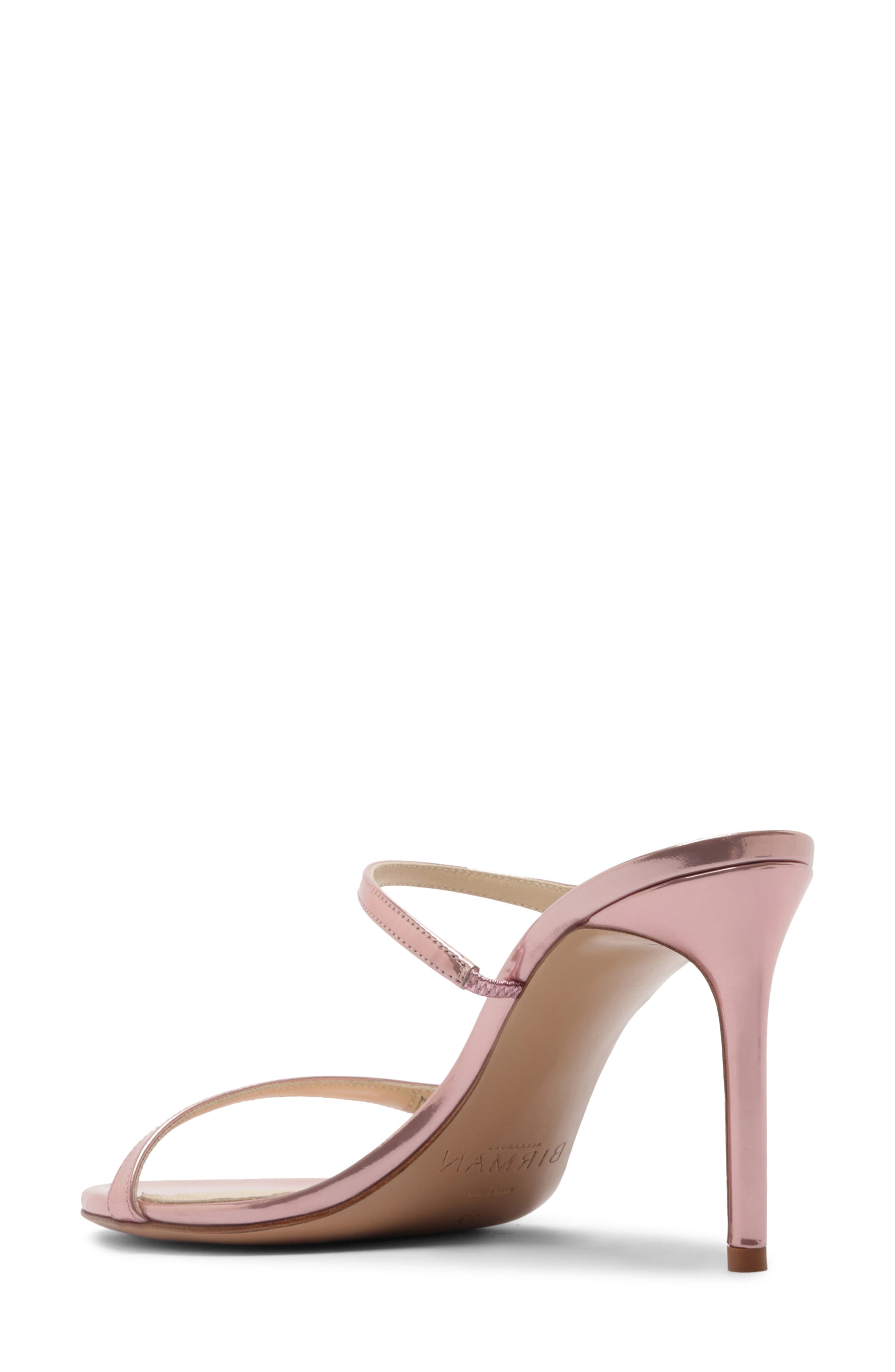 Alexandre Birman Tita Metallic Sandal, Alternate, color, Pink