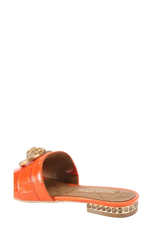 Kurt Geiger London Chelsea Slide Sandal In Red
