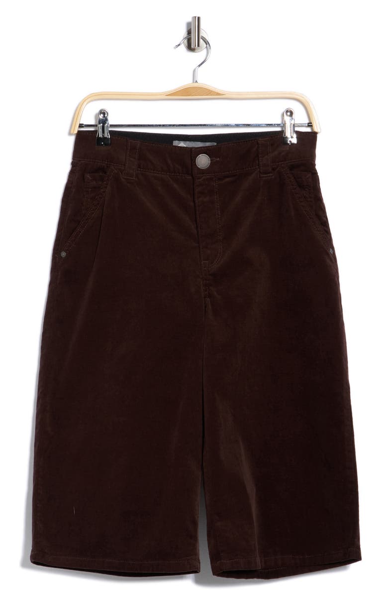 Democracy Corduroy Culottes, Alternate, color, Dark Roast
