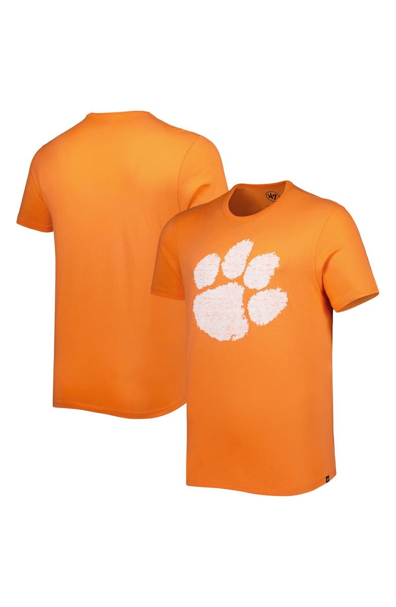 '47 Men's '47 Orange Clemson Tigers Premier Franklin T-Shirt, Main, color, Orange