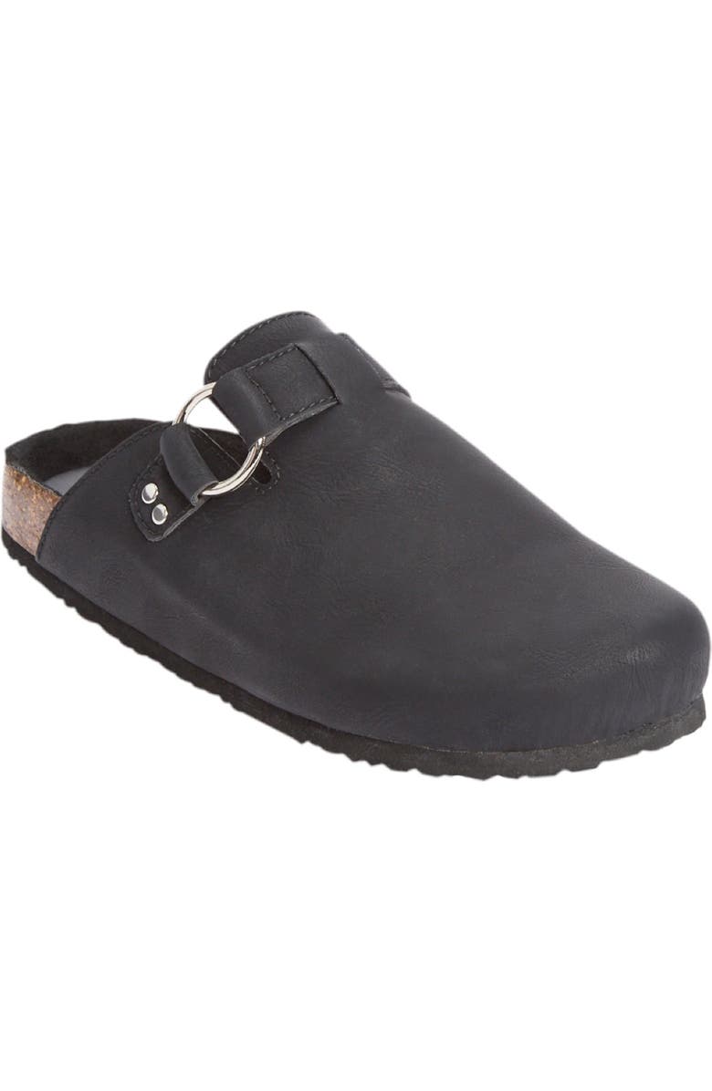 Comfortview The Luna Slip On Clog, Main, color, Black