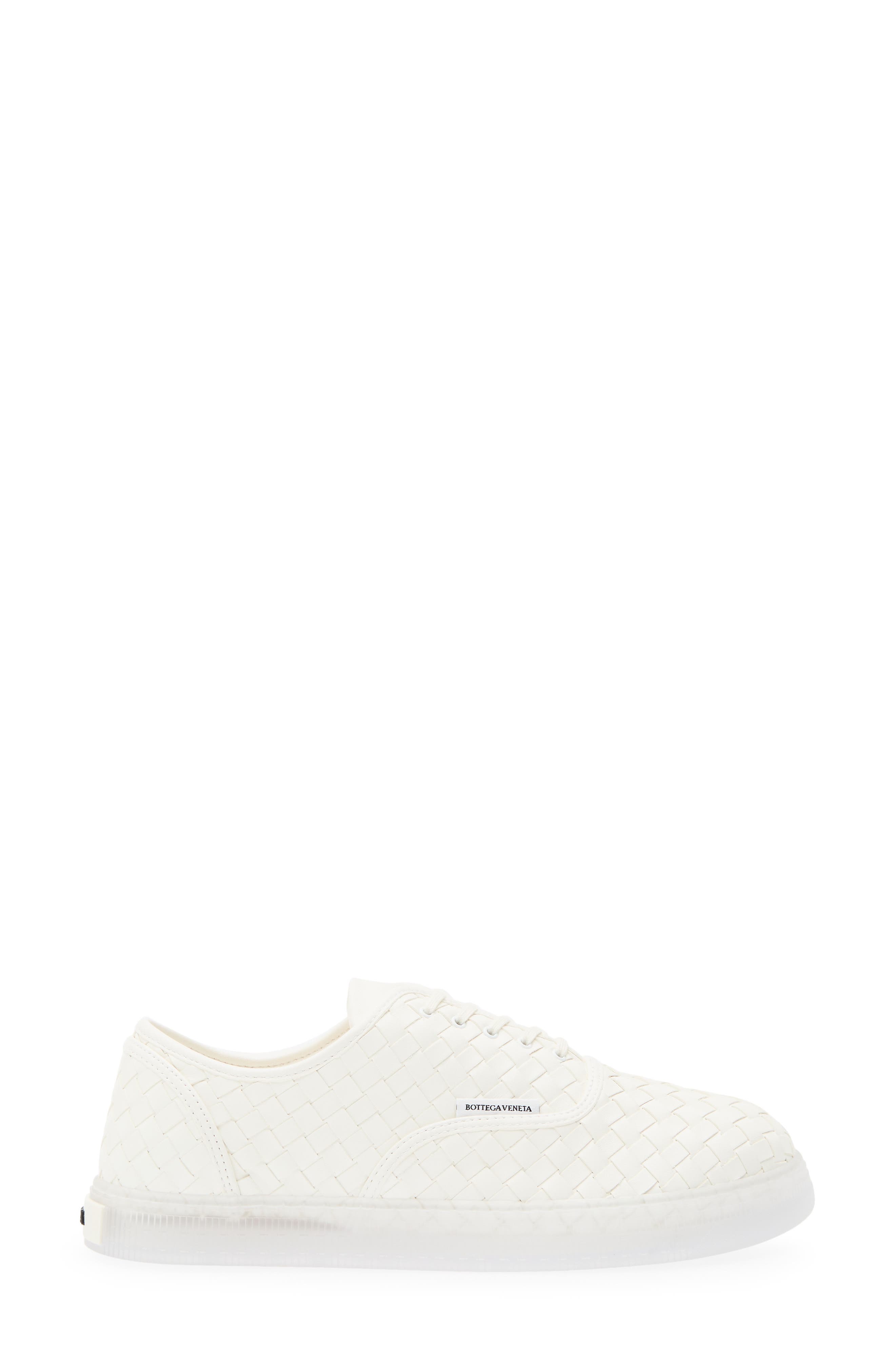 Bottega Veneta Serena Intrecciato Sneaker, Alternate, color, Alabaster