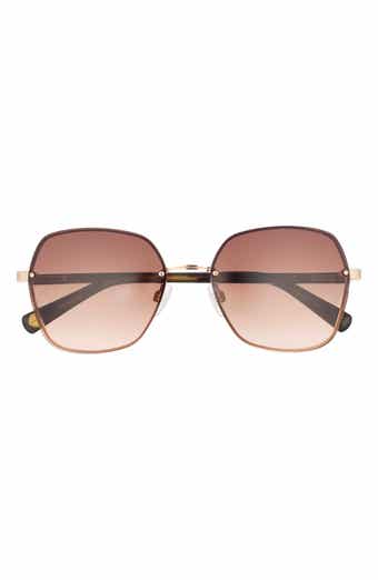 Ted Baker 59mm Gradient Square Sunglasses