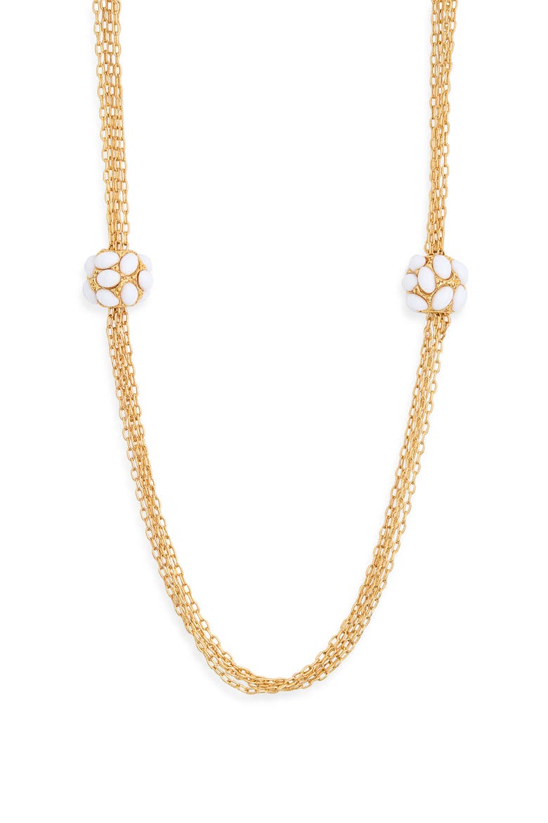 Orb Station Multichain Necklace, Main, color, GOLD