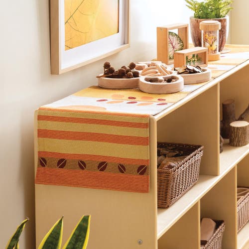 Kaplan Early Learning Company Fall Decorative Runner In Multi