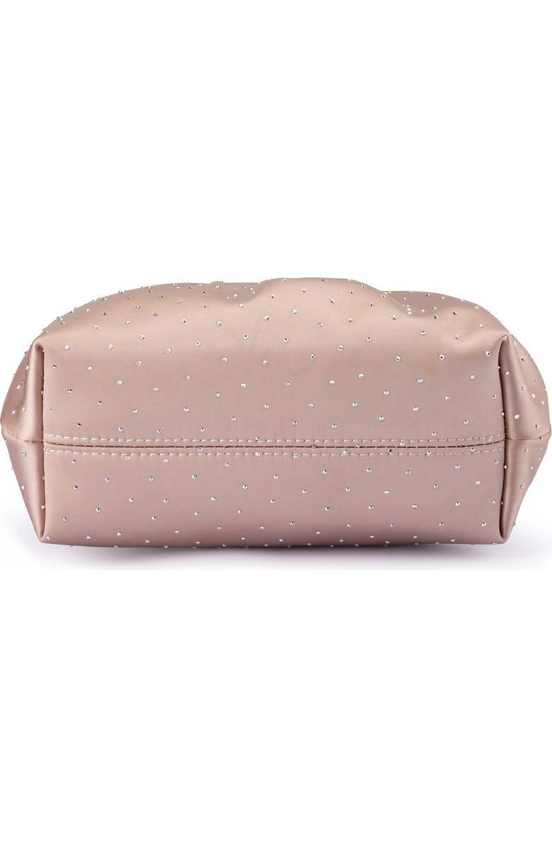 Olga Berg Archie Top Handle Clutch, Alternate, color, Taupe