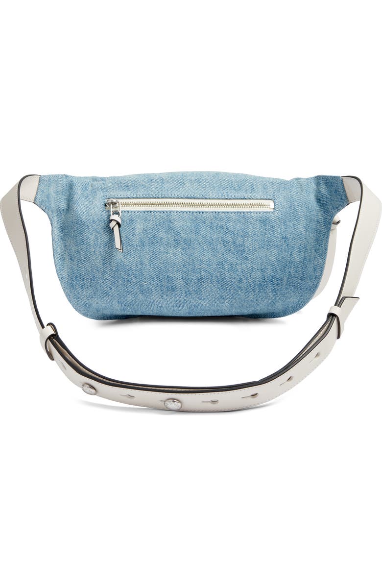 rag & bone Commuter Denim Belt Bag, Alternate, color,