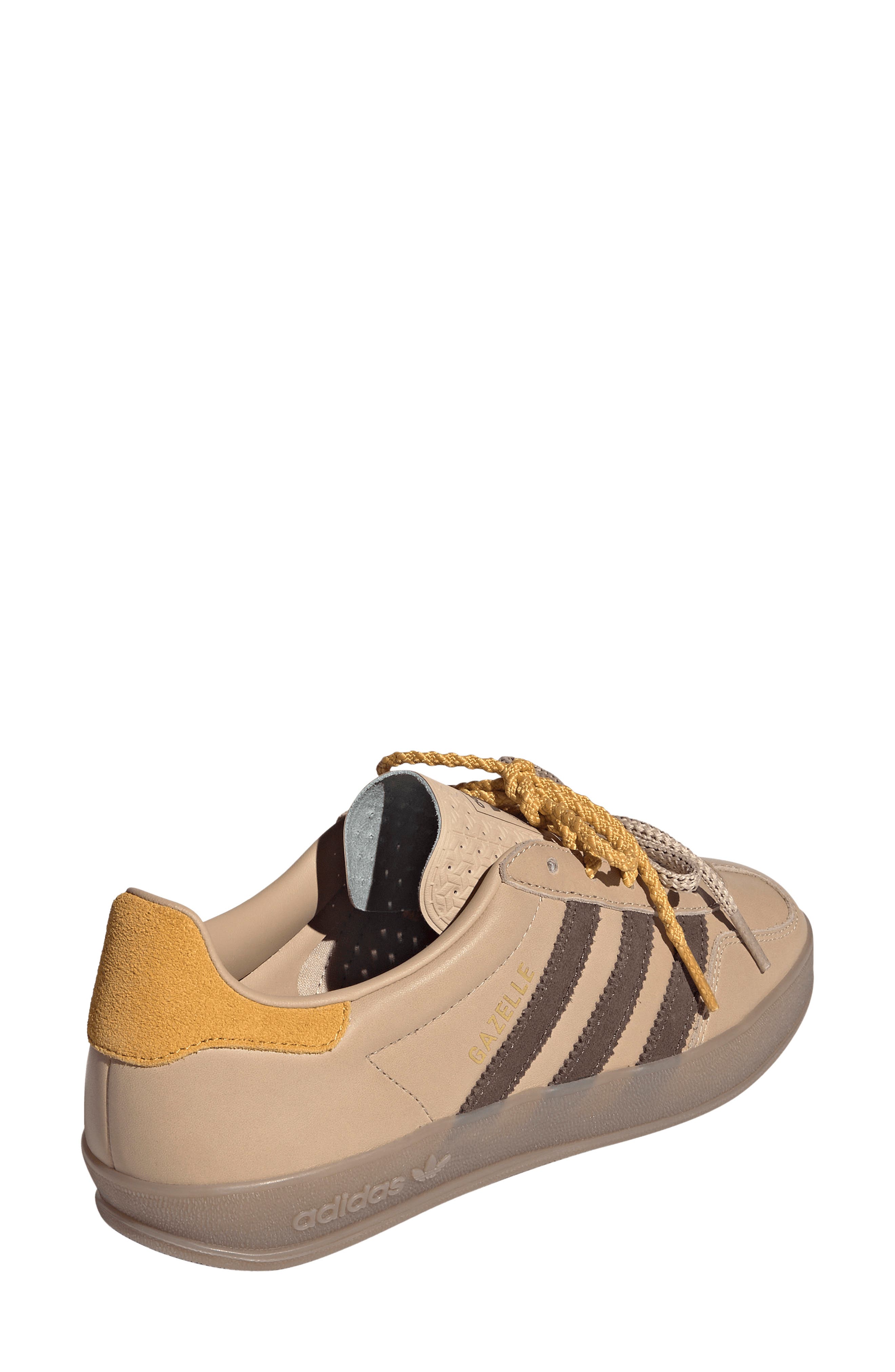 Gazelle Indoor Sneaker, Alternate, color, MAGIC BEIGE/ BROWN/ YELLOW
