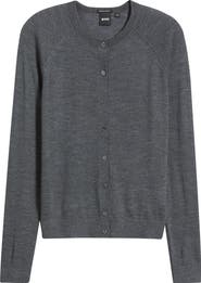 BOSS Fonami Virgin Wool Cardigan
