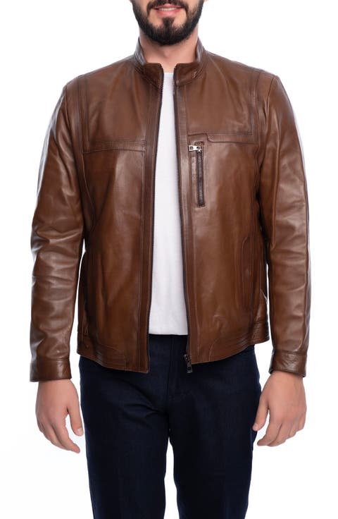 Lisbon Leather Jacket