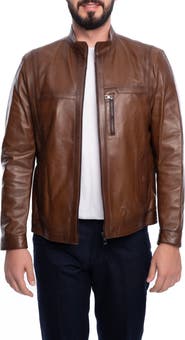 VELLAPAIS Lisbon Leather Jacket