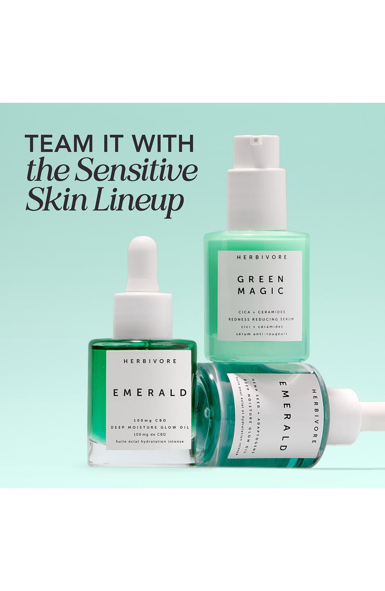 Herbivore Botanicals Green Magic Cica + Ceramides Redness Reducing Serum, Alternate, color,