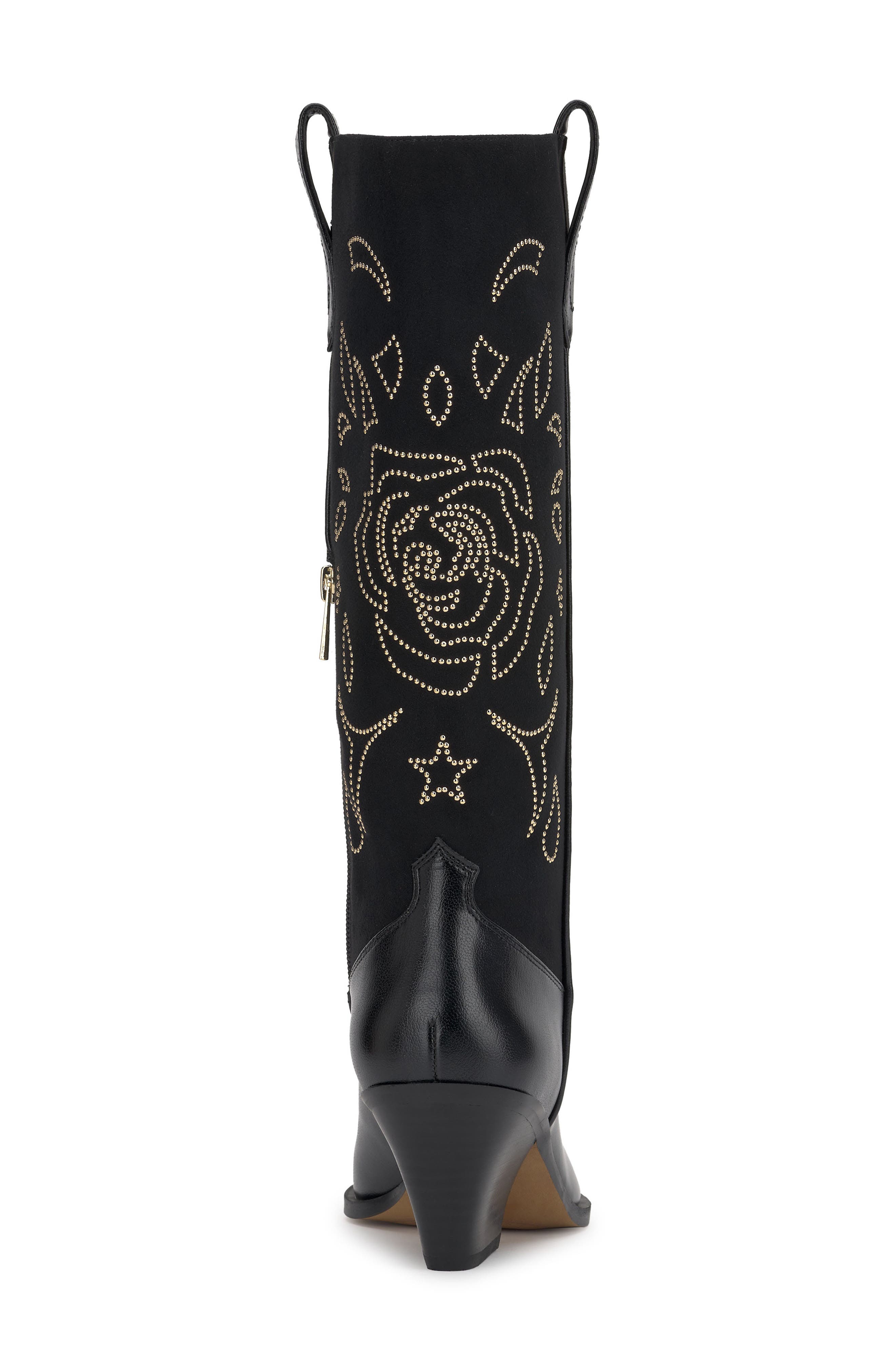 Jessica Simpson Zodra Western Boot, Alternate, color, Black