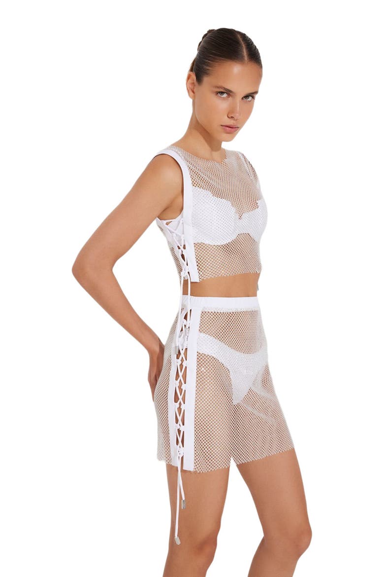 Alejandra Cover Up Resortwear, Main, color, White